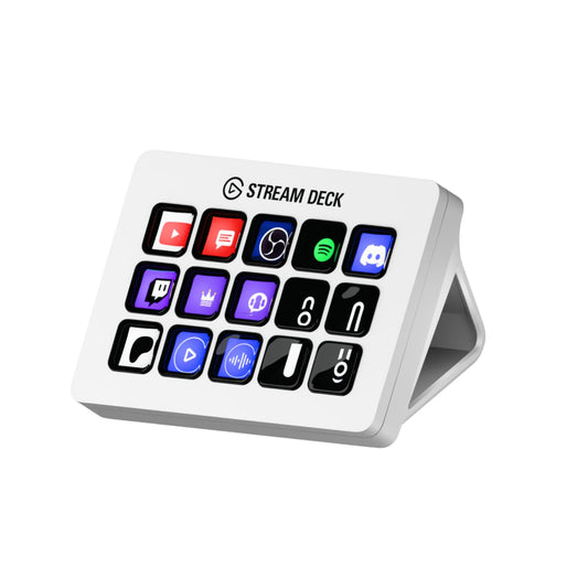 Elgato Stream Deck MK.2 Studio Controller, 15 Macro Keys | Trigger actions in OBS, Twitch, YouTube and more, Visual feedback, Hundreds of plugins, Works with Mac and PC