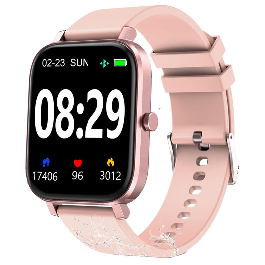 Smart Watch for Men Women SmartWatch 1.83" for iPhone Samsung Android Phone Compatible, Fitness Tracker Watch with Pedometer, Heart Rate/Sleep Monitor, Blood Oxygen, IP68 Waterproof