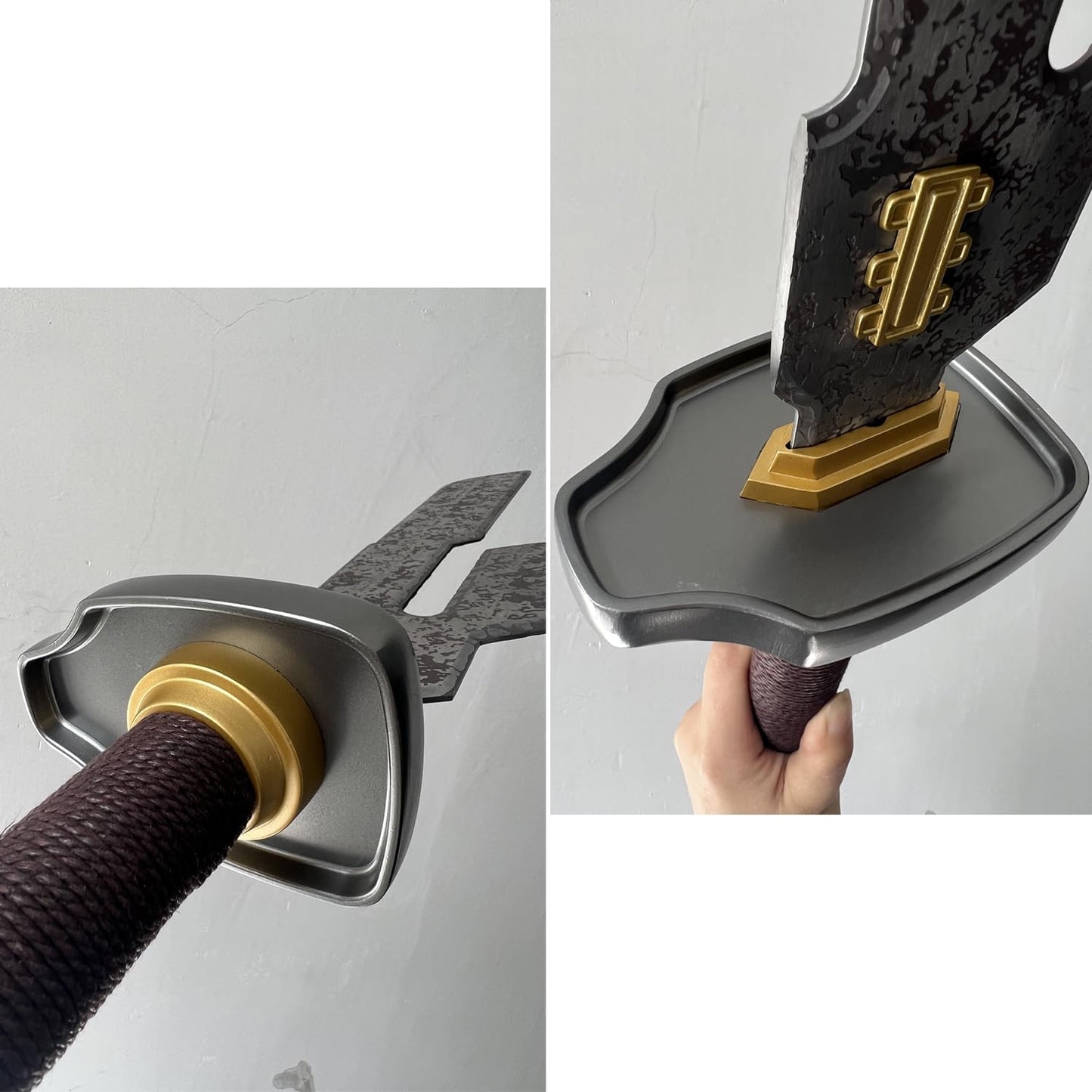 17.7" Fushiguro Toji Sword Cosplay Weapons Sword Real Metal with Display Stand