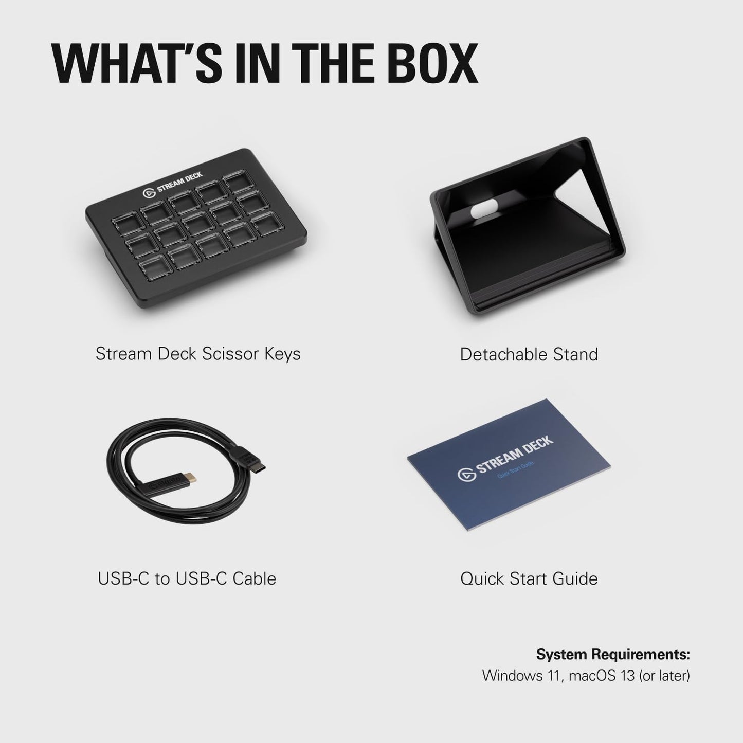 Elgato Stream Deck MK.2 Studio Controller, 15 Macro Keys | Trigger actions in OBS, Twitch, YouTube and more, Visual feedback, Hundreds of plugins, Works with Mac and PC