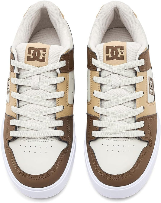 DC, Men's, Pure, Cream/Brown/Tan, 8, Medium