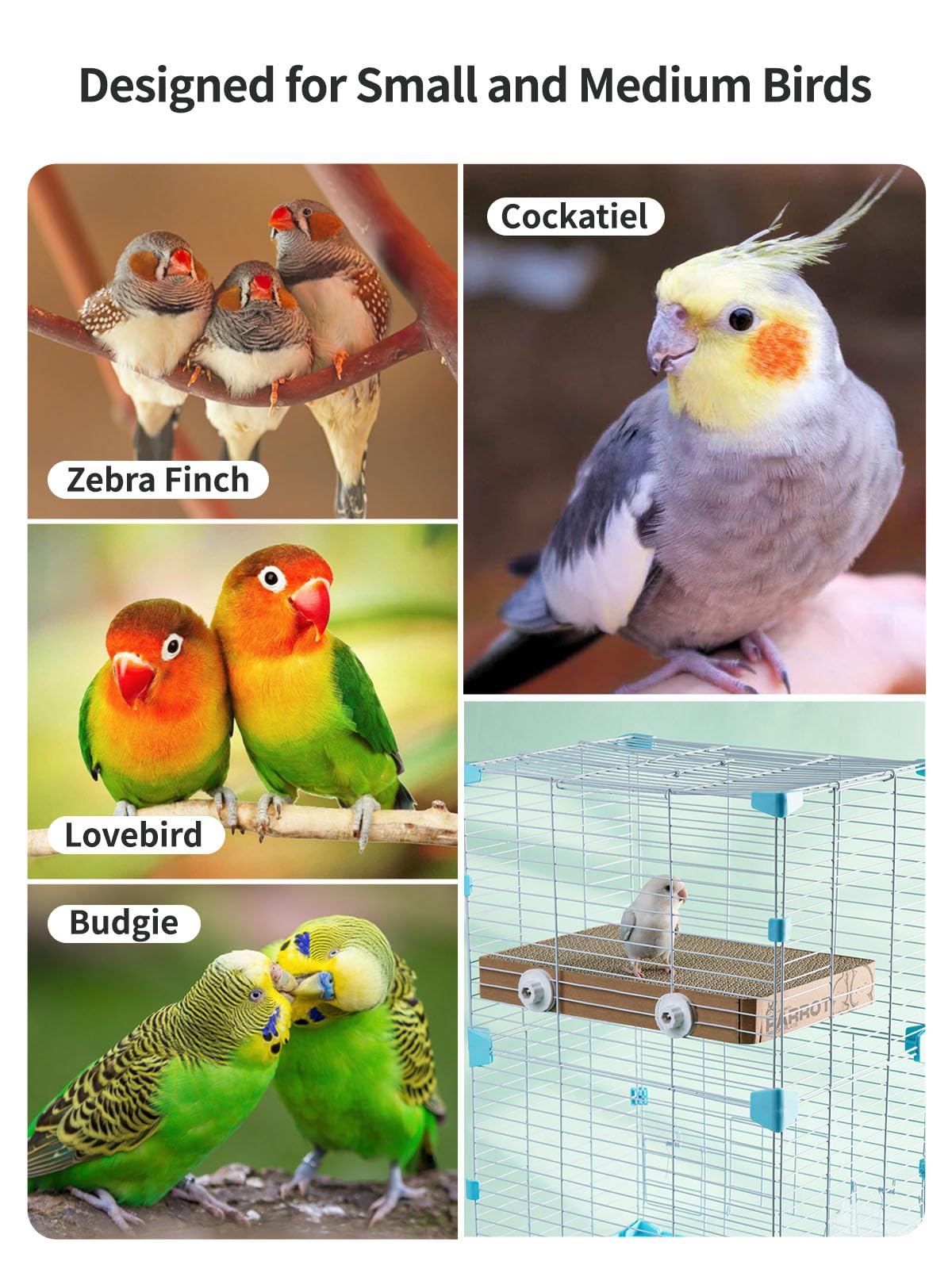 7.3 Inch Paper Bird Toys, Bird Platform, Parrot Toy, Help Birds Clean Beak, Release Stress, Reduce Boredom - Suitable for Budgie, Cockatiel, Lovebird, and Other Small to Medium-Sized Pet Birds