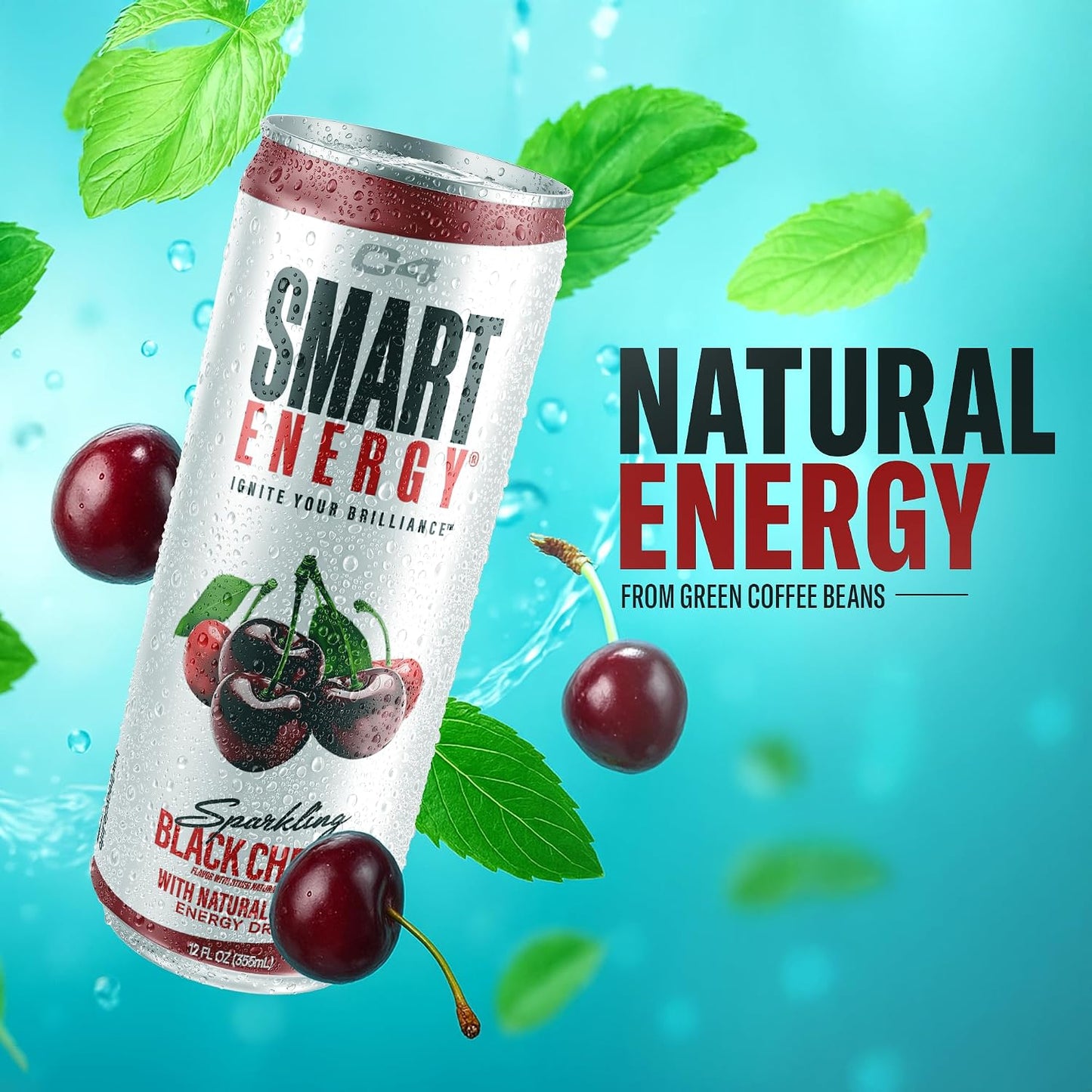 C4 Smart Energy Drinks Variety Pack, Sugar Free Performance Fuel & Nootropic Brain Booster, Coffee Substitute or Alternative, 4 Flavor Berry Breeze Variety (Pack of 24)