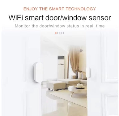 Tuya-Sensor de puerta inteligente con WiFi
