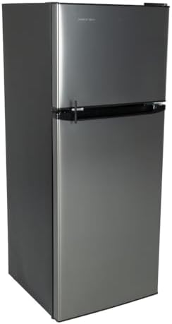 Everchill 2022302038 RV Refrigerator - 12V, 10.7 cu. ft., Right Hinge, Stainless Steel