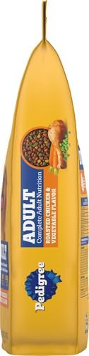 Pedigree Complete Nutrition Dry Dog Food, Steak & Vegetable, 18 lb