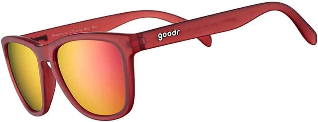 goodr Polarized Sunglasses, Medium Sized (OG), UV400 Protection, No Slip, No Bounce