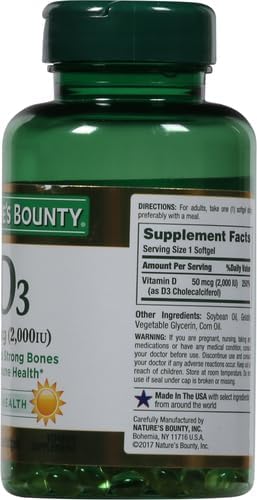 Nature’s Bounty High Absorption Magnesium Glycinate 240 mg for Supporting Muscle Relaxation and Bone, Heart & Nerve Health – Non-GMO, Gluten-Free, Vegetarian, 120 Count/60 Servings