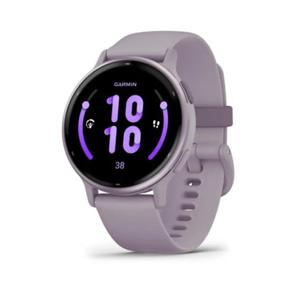 Garmin Vívoactive 5, Health and Fitness GPS Smartwatch, AMOLED Display, Up to 11 Days of Battery, Slate Aluminum Bezel with Black Case and Silicone Band | Up to 11 Days Battery, 5 Atm, Corning Gorilla Glass 3