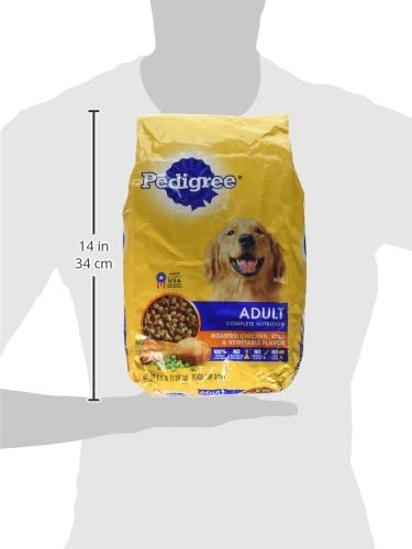 Pedigree Complete Nutrition Dry Dog Food, Steak & Vegetable, 18 lb