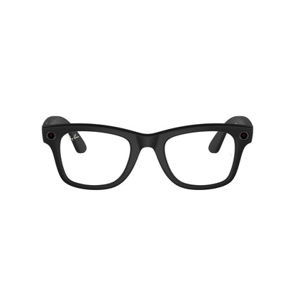 Meta Ray-Ban (Gen 1), Wayfarer Large, Matte Black | Smart AI Glasses for Men, Women — 12 MP Ultra-Wide Camera, Audio, Video Recording, Bluetooth — Polarized Gradient Graphite Lenses — Sunglasses