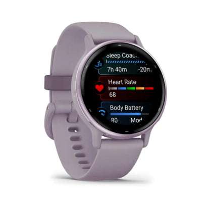 Garmin Vívoactive 5, Health and Fitness GPS Smartwatch, AMOLED Display, Up to 11 Days of Battery, Slate Aluminum Bezel with Black Case and Silicone Band | Up to 11 Days Battery, 5 Atm, Corning Gorilla Glass 3