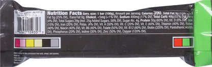 MET-Rx Big 100 Protein Bar, Meal Replacement Bar, 30G Protein, Salted Caramel Brownie Crunch, 9 Count, 3.52 Oz.(Packaging may vary)