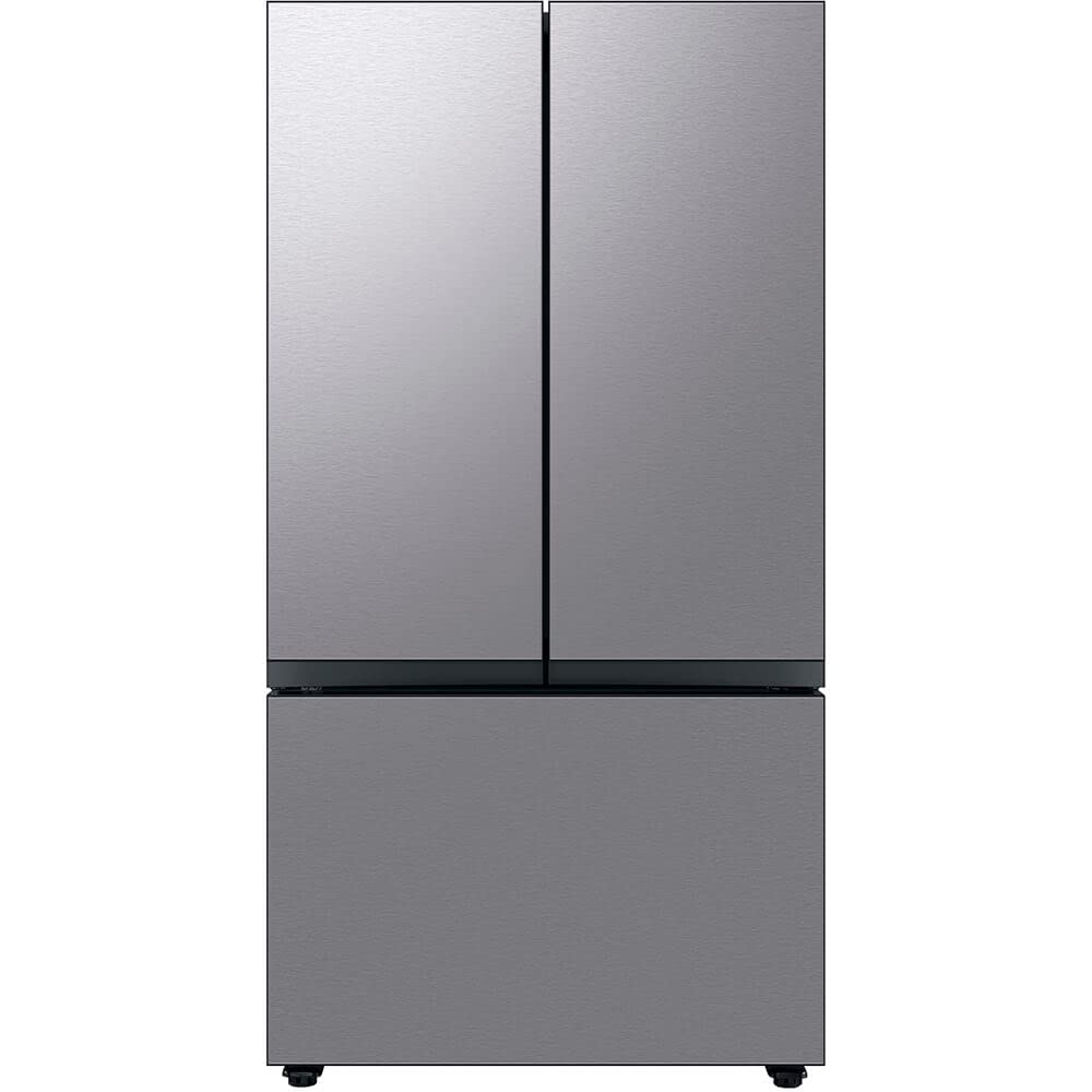 Samsung 17.5 cu. ft. Smart Counter Depth 3-Door French Door Refrigerator, Stainless Steel, RF18A5101SR/AA