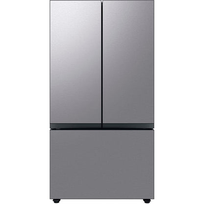 Samsung 17.5 cu. ft. Smart Counter Depth 3-Door French Door Refrigerator, Stainless Steel, RF18A5101SR/AA