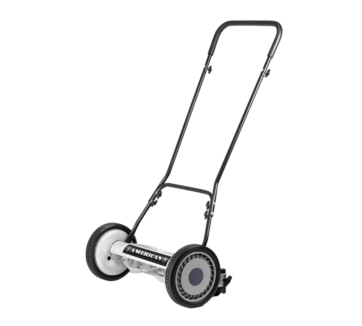 American Lawn Mower 1204-14 14-Inch 4-Blade Push Reel Lawn Mower, Red