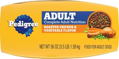 Pedigree Complete Nutrition Dry Dog Food, Steak & Vegetable, 18 lb