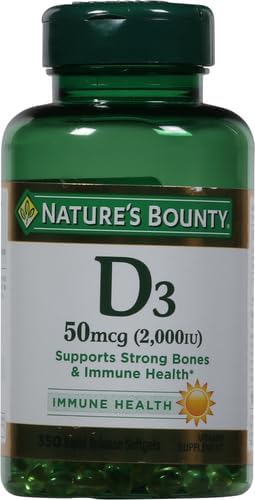 Nature’s Bounty High Absorption Magnesium Glycinate 240 mg for Supporting Muscle Relaxation and Bone, Heart & Nerve Health – Non-GMO, Gluten-Free, Vegetarian, 120 Count/60 Servings
