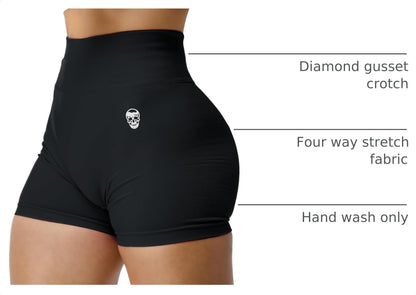 Gymreapers Infinity Seamless Workout Shorts High Waist Biker Shorts for Women Athletic Gym Running Pilates Yoga Sport Short