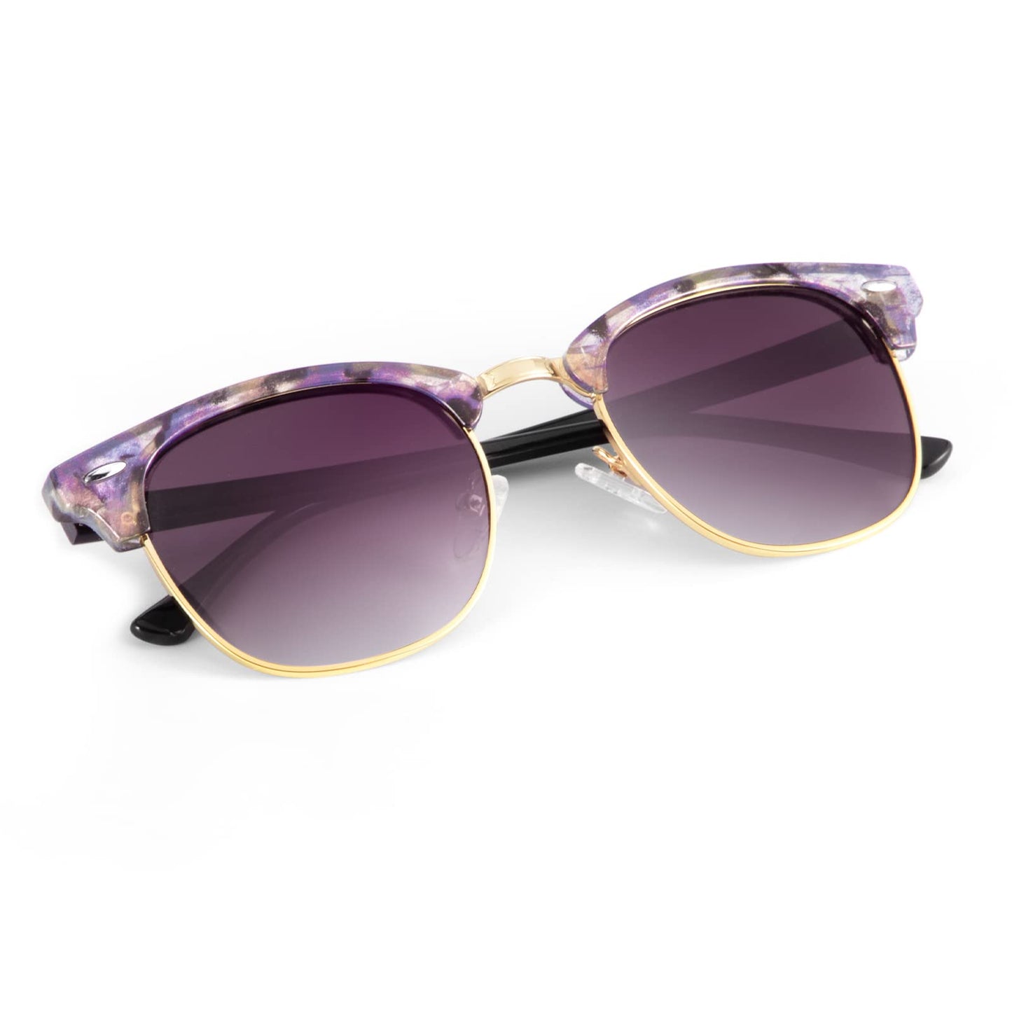 KALIYADI Polarized Sunglasses for Men and Women Semi-Rimless Frame Driving Sun glasses UV Blocking