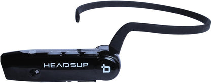 HeadsUp Head Mounted 1080P FHD Wearable Vlog Camera Recorder with APP Control, Hands Free Headband Streaming Camera for Live Display, Hands-Off Music and Phone Calls - Black