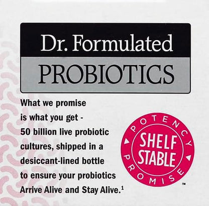 Garden of Life Dr. Formulated Once Daily Women's Probiotics with 50 Billion CFU & Organic Prebiotics – Vaginal Health, Digestive Support, Immune Support, Dairy Free, 30 Capsules