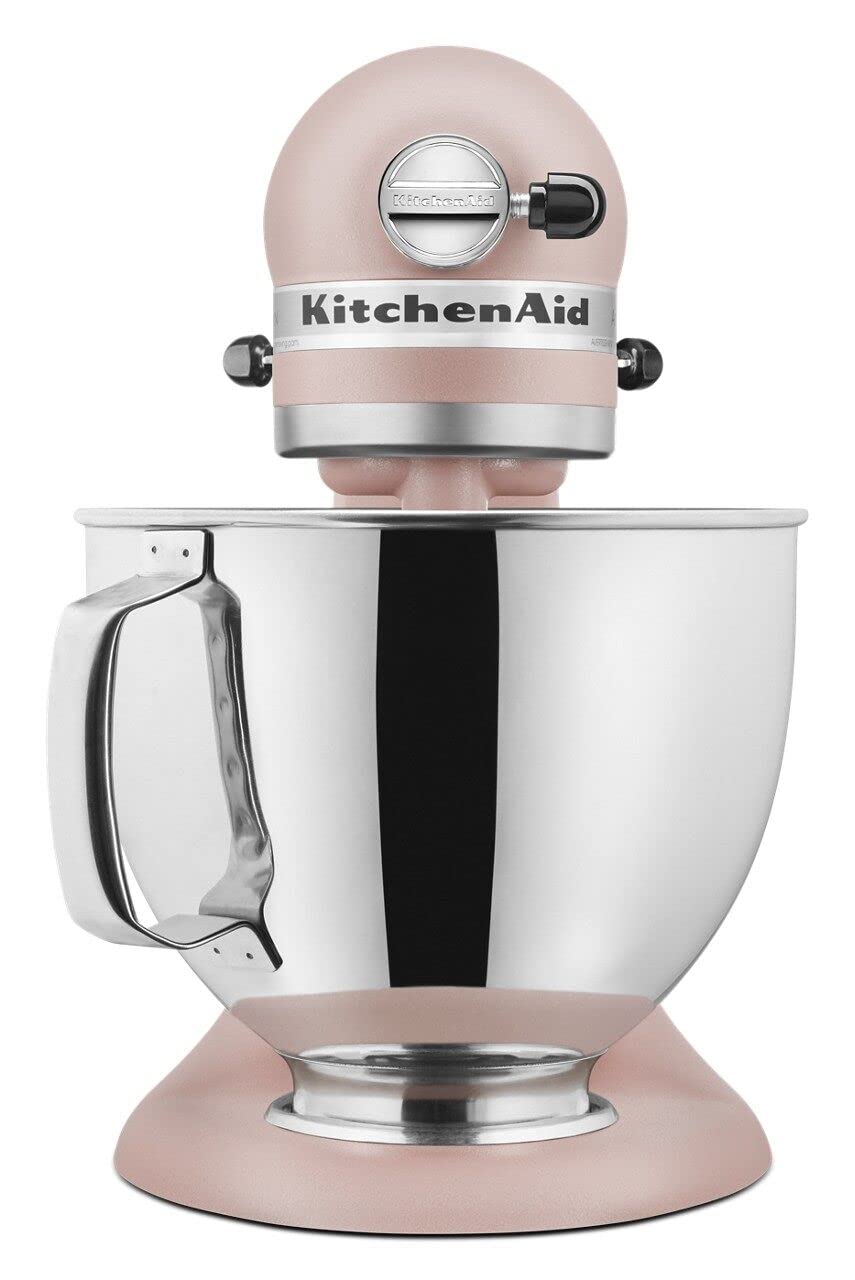 KitchenAid Artisan Series 5 Quart Tilt Head Stand Mixer with Pouring Shield KSM150PS, Almond Cream