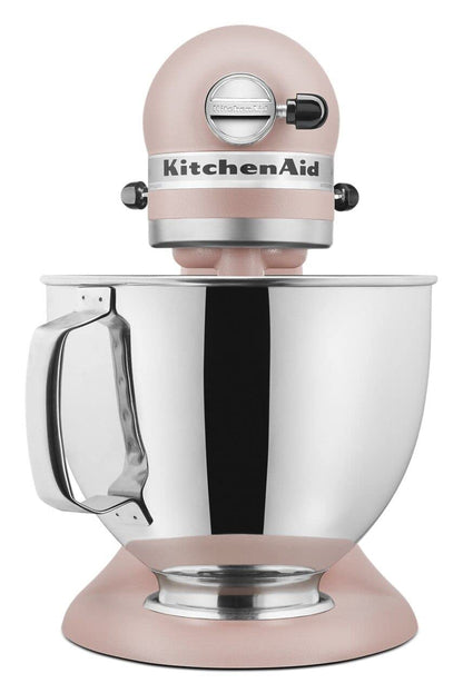 KitchenAid Artisan Series 5 Quart Tilt Head Stand Mixer with Pouring Shield KSM150PS, Almond Cream