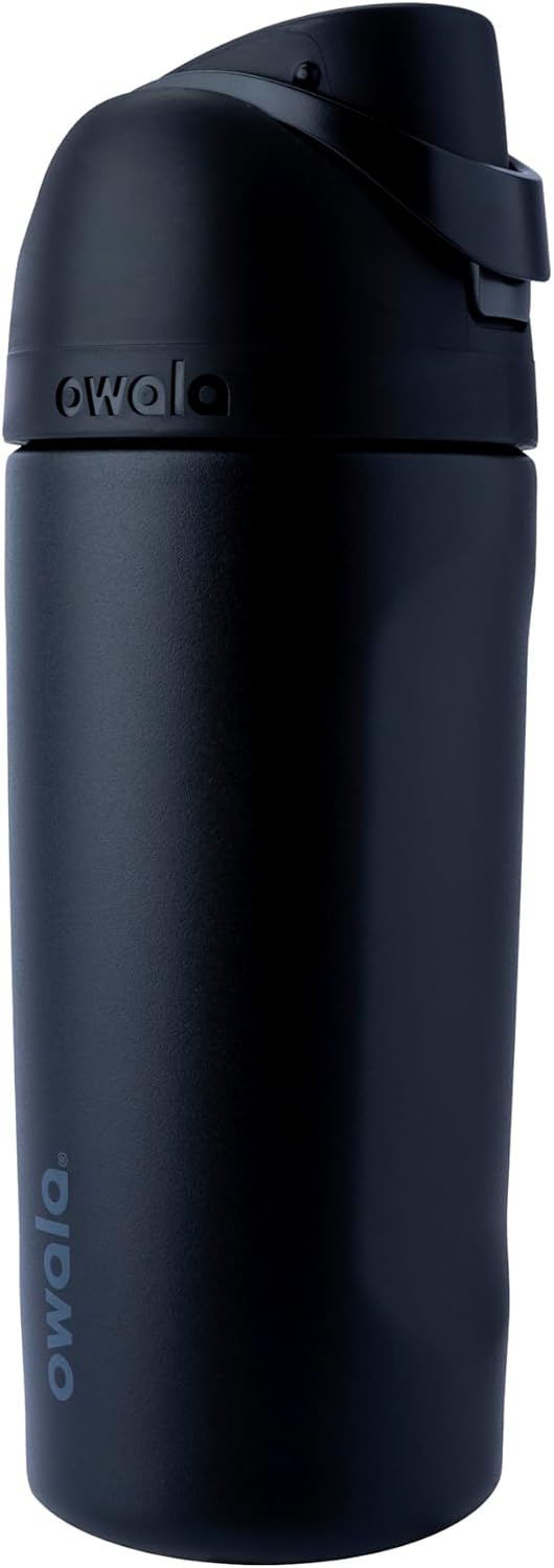 Owala FreeSip Insulated Stainless Steel Water Bottle with Straw, BPA-Free Sports Water Bottle, Great for Travel, 24 Oz, Denim