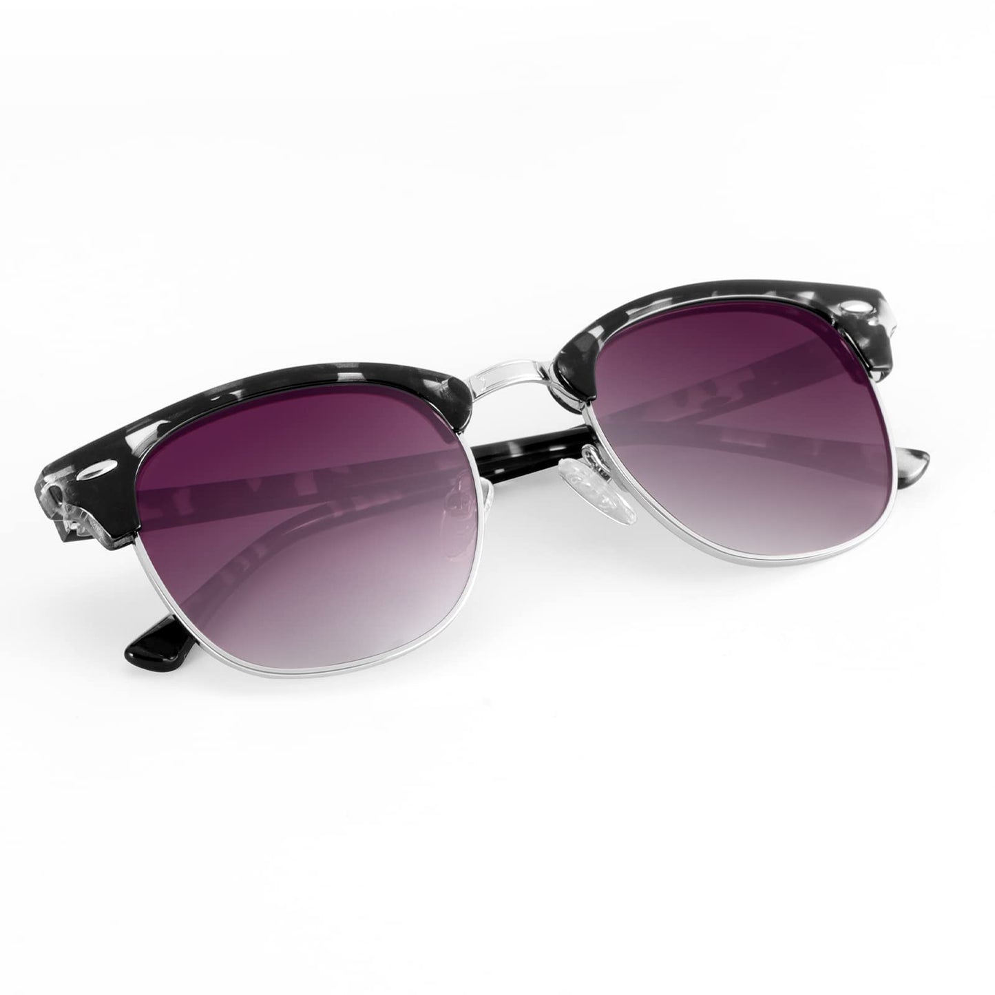 KALIYADI Polarized Sunglasses for Men and Women Semi-Rimless Frame Driving Sun glasses UV Blocking
