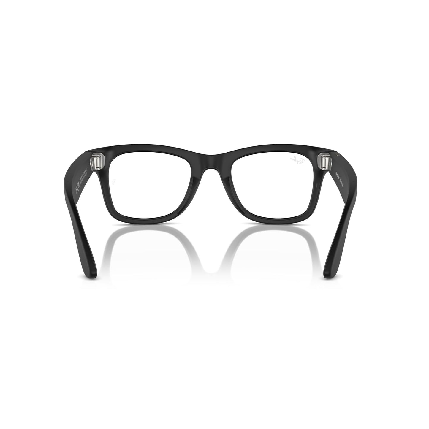 Meta Ray-Ban (Gen 1), Wayfarer Large, Matte Black | Smart AI Glasses for Men, Women — 12 MP Ultra-Wide Camera, Audio, Video Recording, Bluetooth — Polarized Gradient Graphite Lenses — Sunglasses