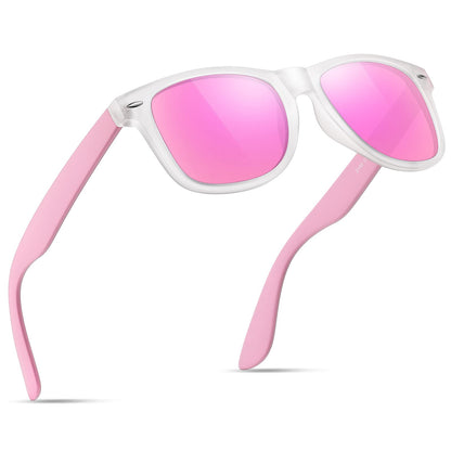 FEIDUSUN Sunglasses Men Polarized Sunglasses for Mens and Womens,Black Retro Sun Glasses Driving Fishing UV Protection