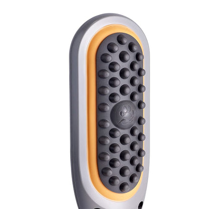PAW WAVE Buzz Therapeutic Brush Vibration Pet Massager for Dogs and Cats Designed to Help Soothe Tension, Increase Circulation and Relieve Tight Muscles