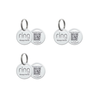 Ring Pet Tag | Easy-to-use tag with QR code | Real-time scan alerts | Shareable Pet Profile | No subscription or fees