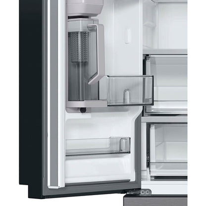 Samsung 17.5 cu. ft. Smart Counter Depth 3-Door French Door Refrigerator, Stainless Steel, RF18A5101SR/AA