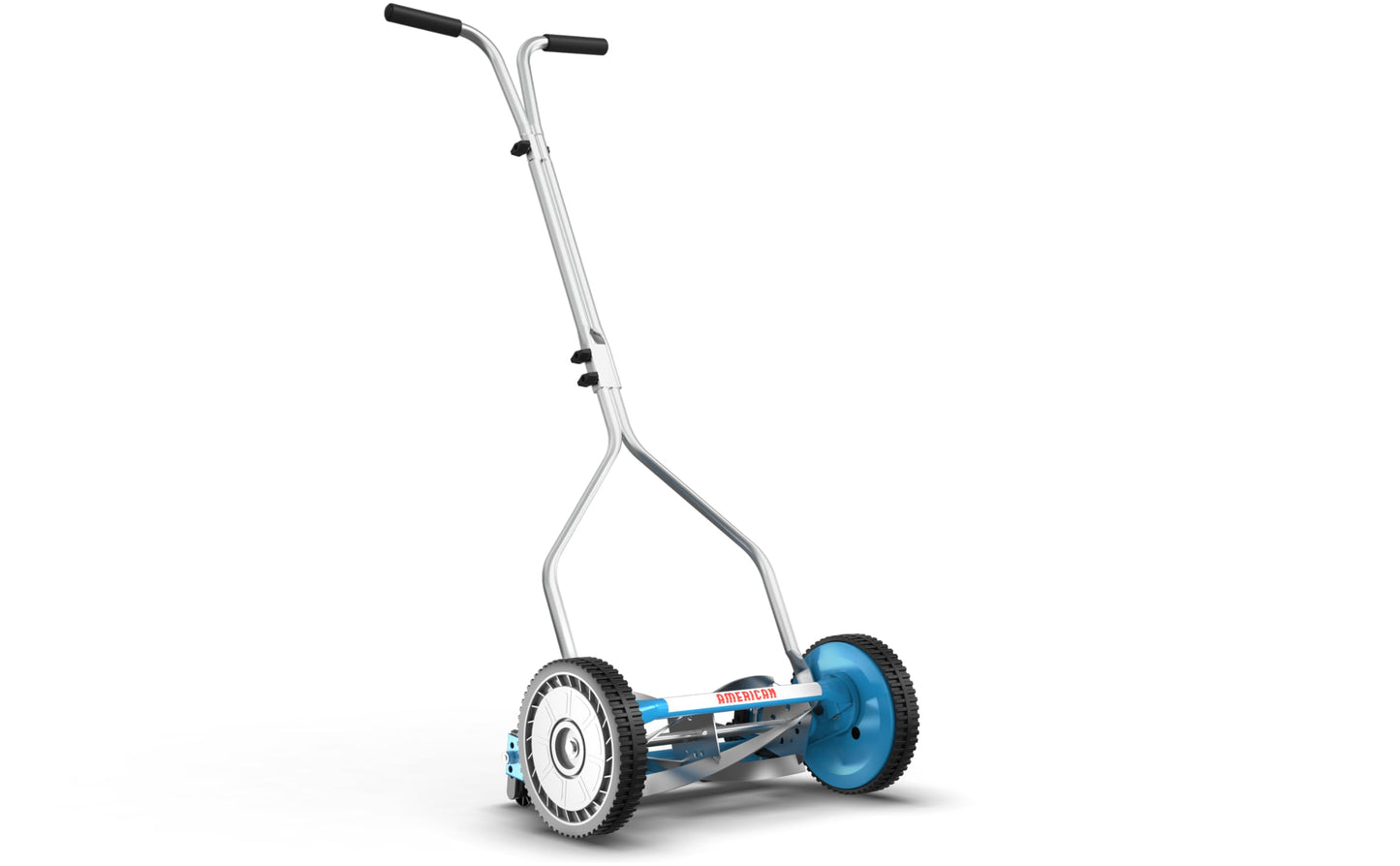 American Lawn Mower 1204-14 14-Inch 4-Blade Push Reel Lawn Mower, Red