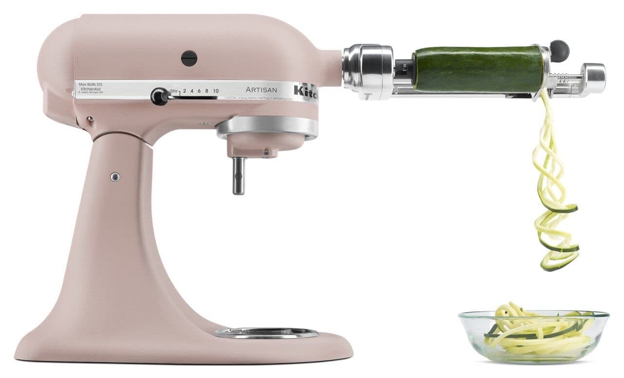 KitchenAid Artisan Series 5 Quart Tilt Head Stand Mixer with Pouring Shield KSM150PS, Almond Cream