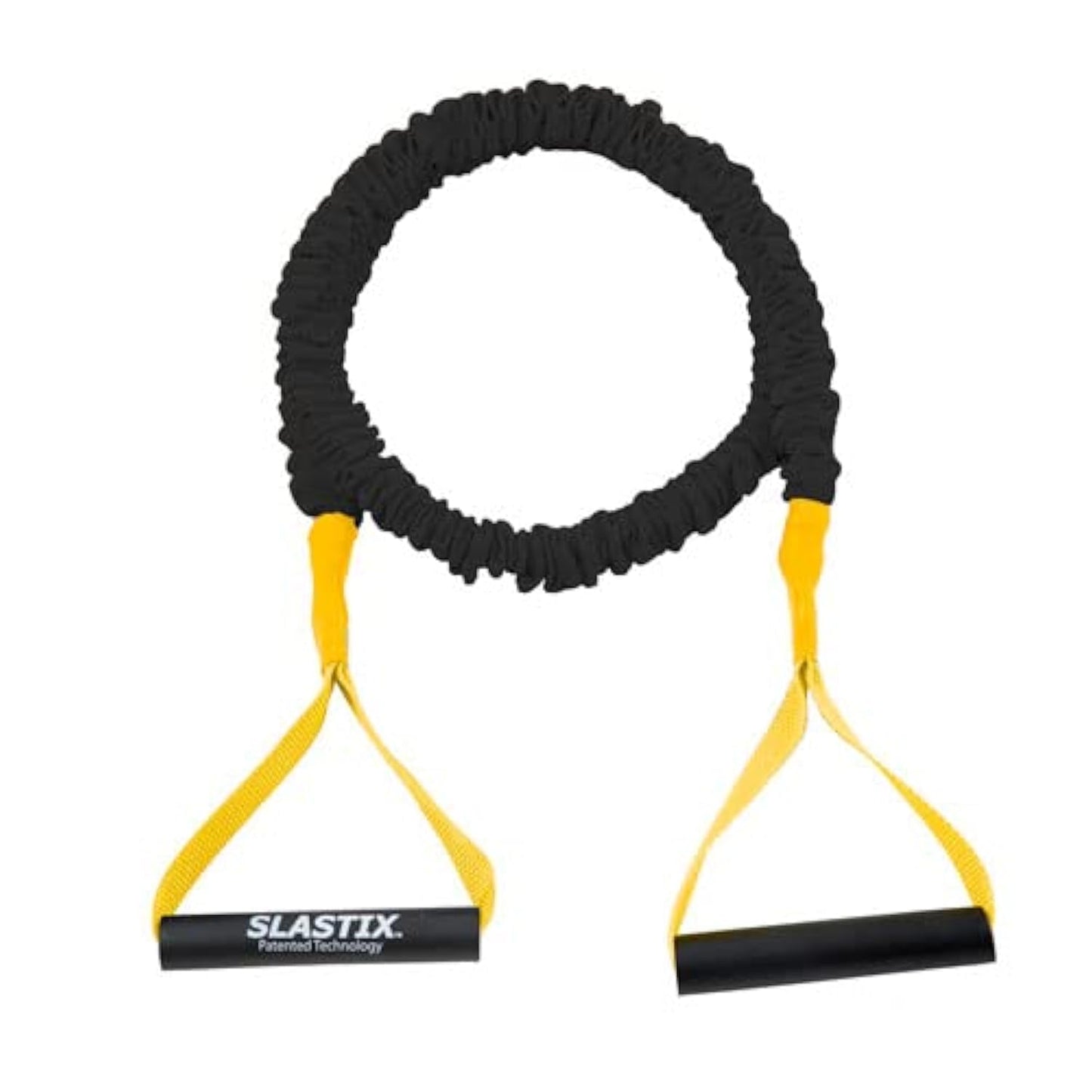 Stroops Slastix Toner Resistance Bands with Handles | Safe Sleeve Exercise Bands for Strength Training, Full Body Workouts, and Home Gym Fitness