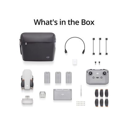 DJI Mini 4K, Drone with 4K UHD Camera for Adults, Under 249 g, 3-Axis Gimbal Stabilization, 10km Video Transmission, Auto Return, Wind Resistance, 1 Battery for 31-Min Max Flight Time