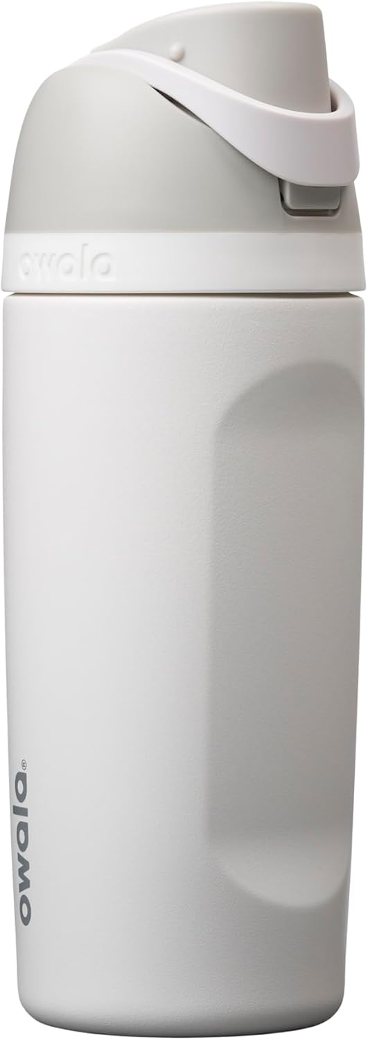 Owala FreeSip Insulated Stainless Steel Water Bottle with Straw, BPA-Free Sports Water Bottle, Great for Travel, 24 Oz, Denim