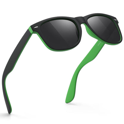 FEIDUSUN Sunglasses Men Polarized Sunglasses for Mens and Womens,Black Retro Sun Glasses Driving Fishing UV Protection