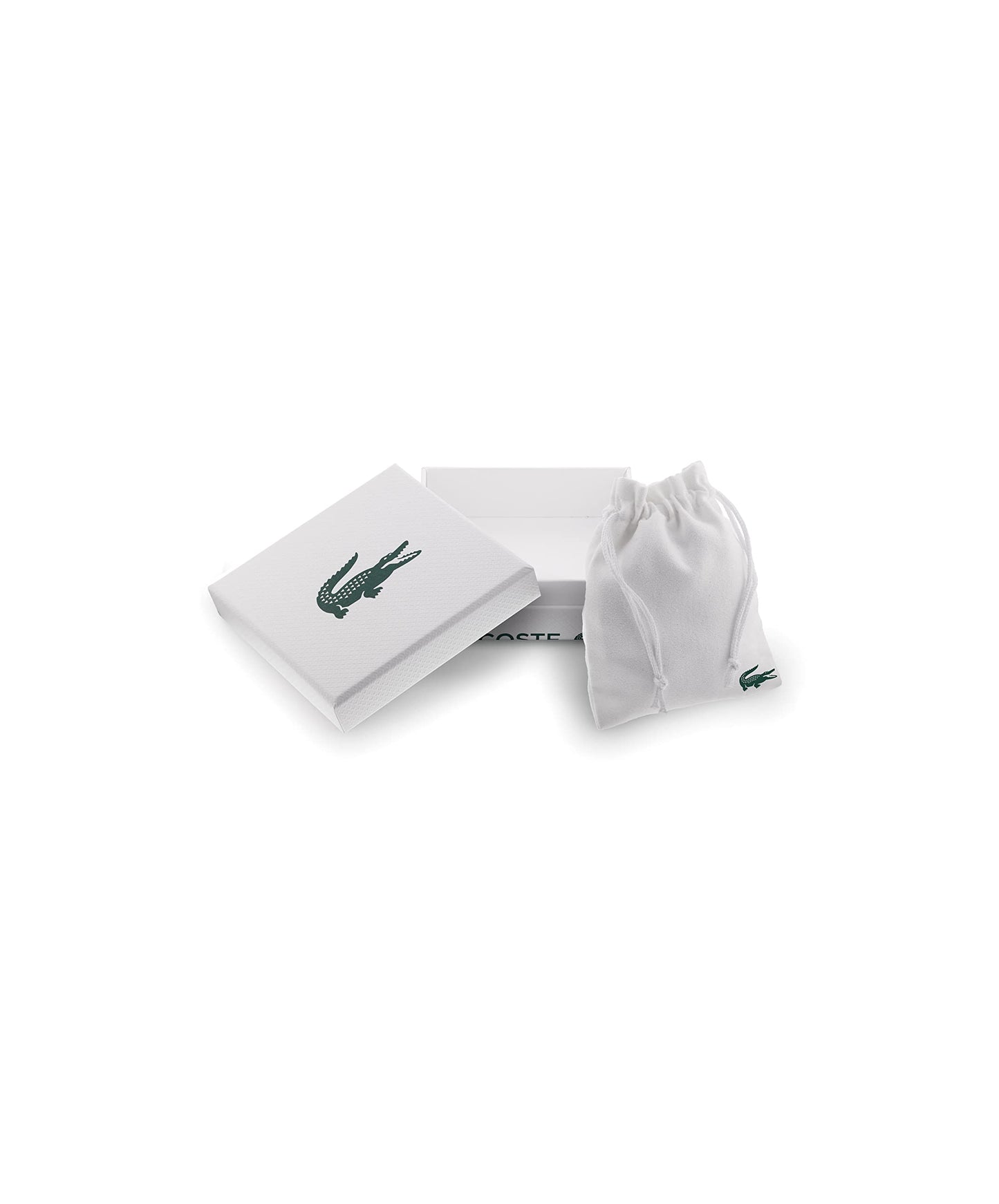 Lacoste Metropole Bracelet – Unisex H-Link with Crocodile Clasp – Adjustable Polished Finish Accessory