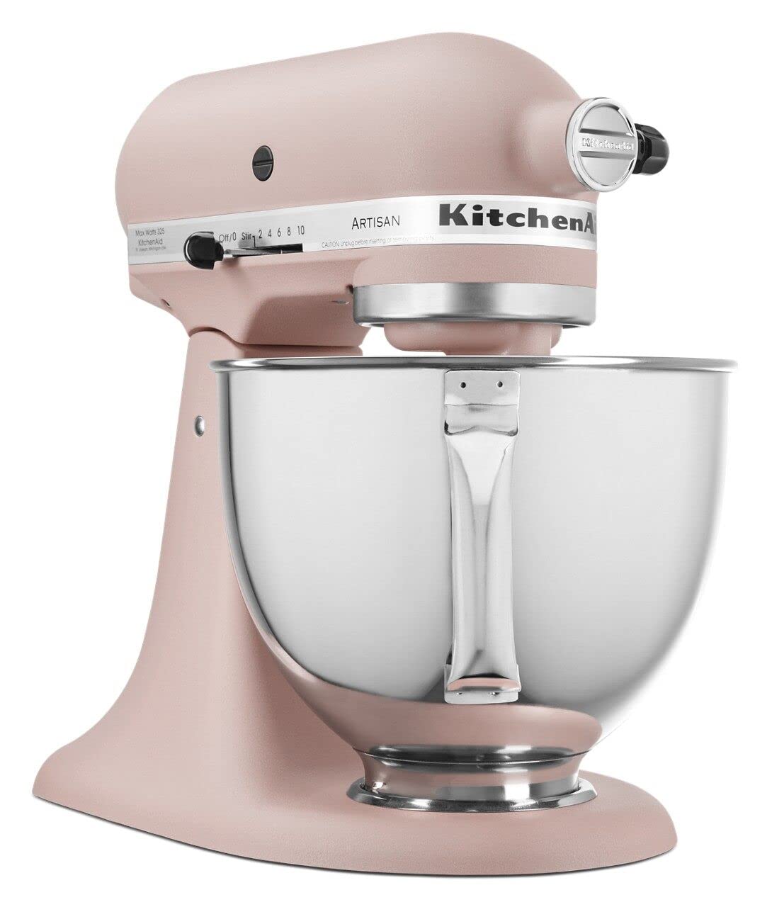 KitchenAid Artisan Series 5 Quart Tilt Head Stand Mixer with Pouring Shield KSM150PS, Almond Cream