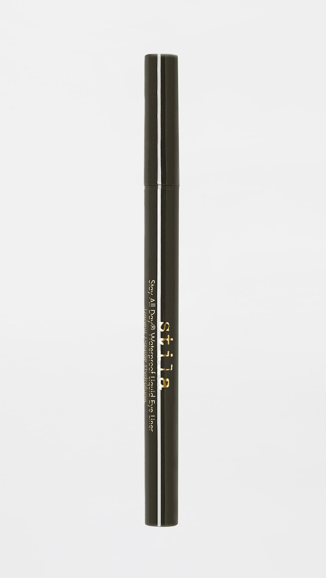 stila Waterproof Liquid Eye Liner, Stay All Day Makeup with Fine Brush Tip Lasting Satin Finish, Smudge-Proof & Transfer-Resistant