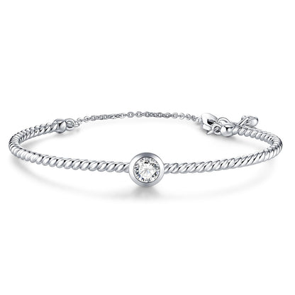 Infinity Bracelets for Women Two-tone 18K Gold Plated Adjustable Minimalist Bangle Jewelry Gifts for Mom Perfect for Anniversary Mother's Day Christmas Valentine's Day