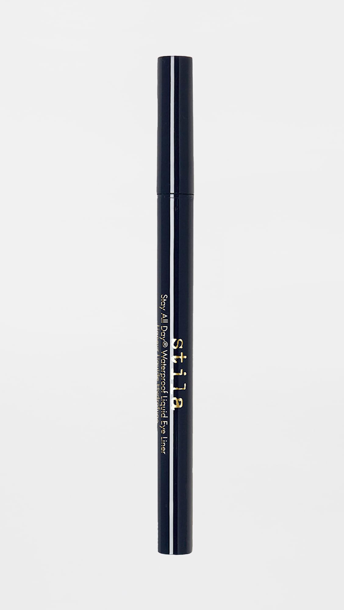 stila Waterproof Liquid Eye Liner, Stay All Day Makeup with Fine Brush Tip Lasting Satin Finish, Smudge-Proof & Transfer-Resistant