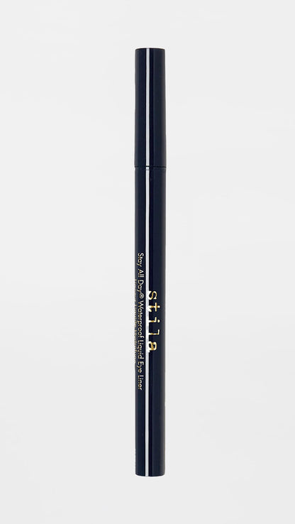 stila Waterproof Liquid Eye Liner, Stay All Day Makeup with Fine Brush Tip Lasting Satin Finish, Smudge-Proof & Transfer-Resistant