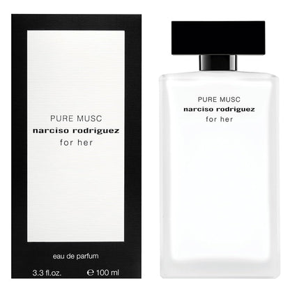 NARCISO RODRIGUEZ Pure Musc for Woman Eau De Parfum Spray, 3.3 Fluid Ounce