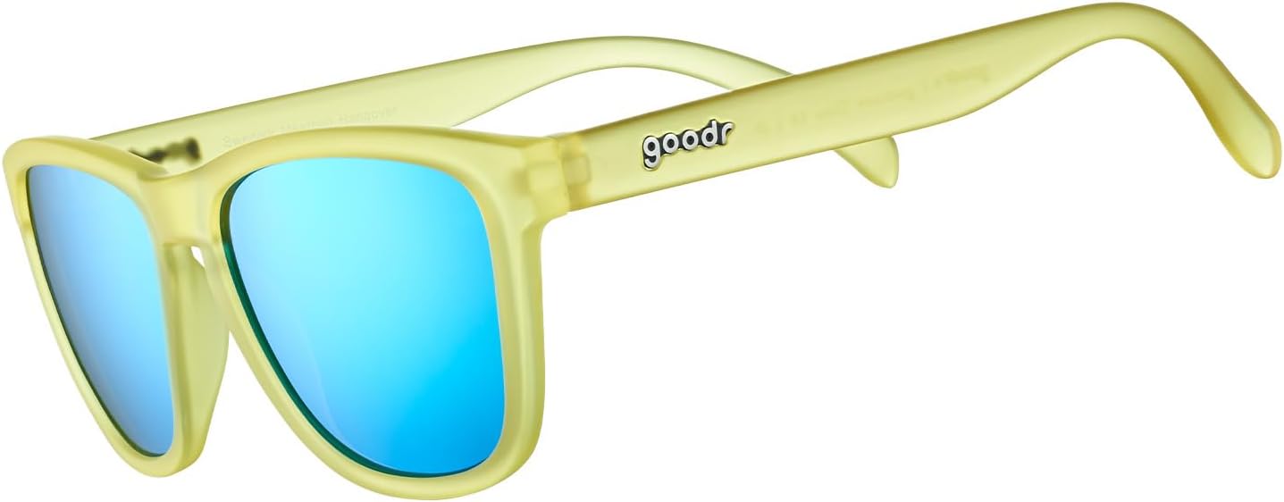 goodr Polarized Sunglasses, Medium Sized (OG), UV400 Protection, No Slip, No Bounce