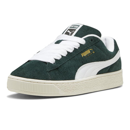 PUMA Mens Suede XL Hairy Lace Up Sneakers Shoes Casual - Green